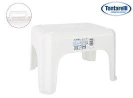 Tontarelli Taburete Dumbo Blanco 38 cm x 30 cm x 24 cm con Asa (6 Unidades)