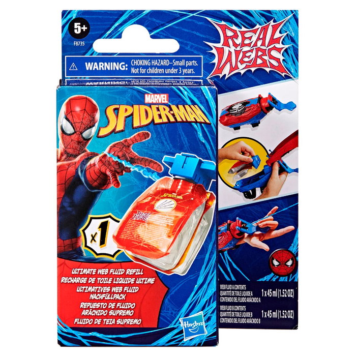 Hasbro Spider-Man F8735 Recarga de Telarañas Supreme Marvel para Lanzador