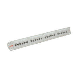 ROLINE Patch Panel Cat.5e 24 Puertos UTP Gris