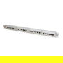 ROLINE Patchpanel Cat.5e 24 Puertos UTP, 1U 482.6 mm (19 Zoll), Gris, 26.11.0347