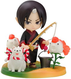 Hozuki no Reitetsu Estatua PVC Hakotoniwa Hozuki & Shiro 11 cm