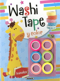 SUSAETA EDICIONES Washi tape animales