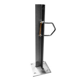 Televes Soporte de mástil para pared atornillable en L 300mm para antena exterior