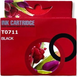 LSM Cartucho de tinta compatible negro para Epson T0711