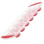 Cook Concept Molde Cubitos Hielo Fácil Extracci con Base Silicona Formas Surtidas Rojo Azul Verde Fucsia