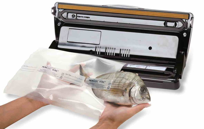 Magic Vac Máquina de Envasado al Vacío Doméstica para Conservar Alimentos Frescos Magic Vac Máquina de Envasado al Vacío Doméstica para Conservar Alimentos Frescos