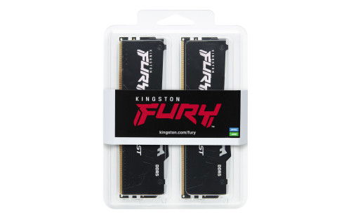 Kingston FURY Beast RGB KF560C30BBAK2-64 64GB (2x32GB) DDR5 6000MT/s ECC Memoria para PC/servidor