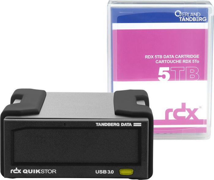 Tandberg Data Kit de unidad externa RDX 5 TB Negro