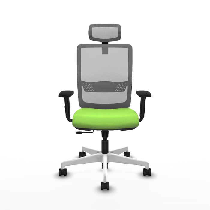 PIQUERAS Y CRESPO Silla de oficina Haches Pistacho y Gris PIQUERAS Y CRESPO Silla de oficina Haches Pistacho y Gris