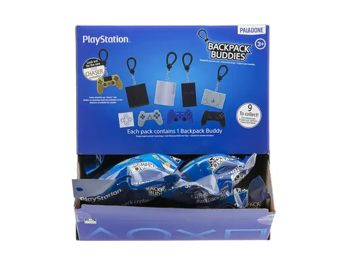 Paladone Figuras con colgante Backpack Buddies PlayStation Paladone Figuras con colgante Backpack Buddies PlayStation