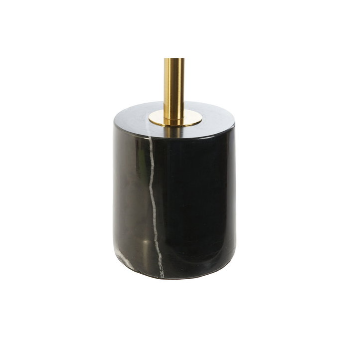 DKD Home Decor Lámpara de Sobremesa de Mármol y Metal Negro DKD Home Decor Lámpara de Sobremesa de Mármol y Metal Negro