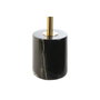 DKD Home Decor Lámpara de Sobremesa de Mármol y Metal Negro