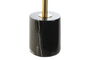 DKD Home Decor Lámpara de Sobremesa Item Home en Mármol y Metal, Negro y Blanco, 20x42x20 cm, Portalámparas E27