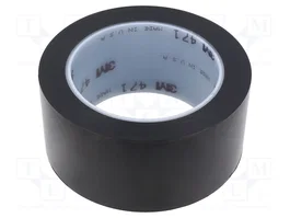 3M Cinta de marcado negra de 50 mm x 33 m