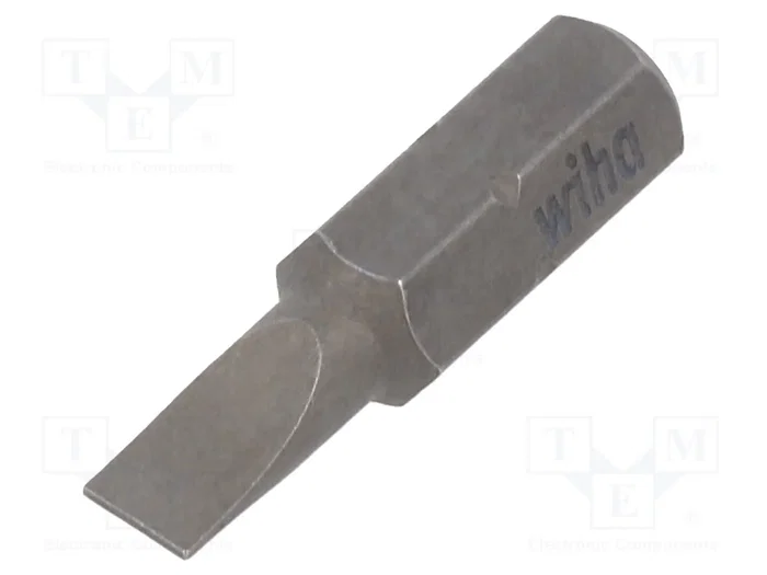 WIHA Punta de destornillador de ranura 4,5x0,6 mm WIHA Punta de destornillador de ranura 4,5x0,6 mm