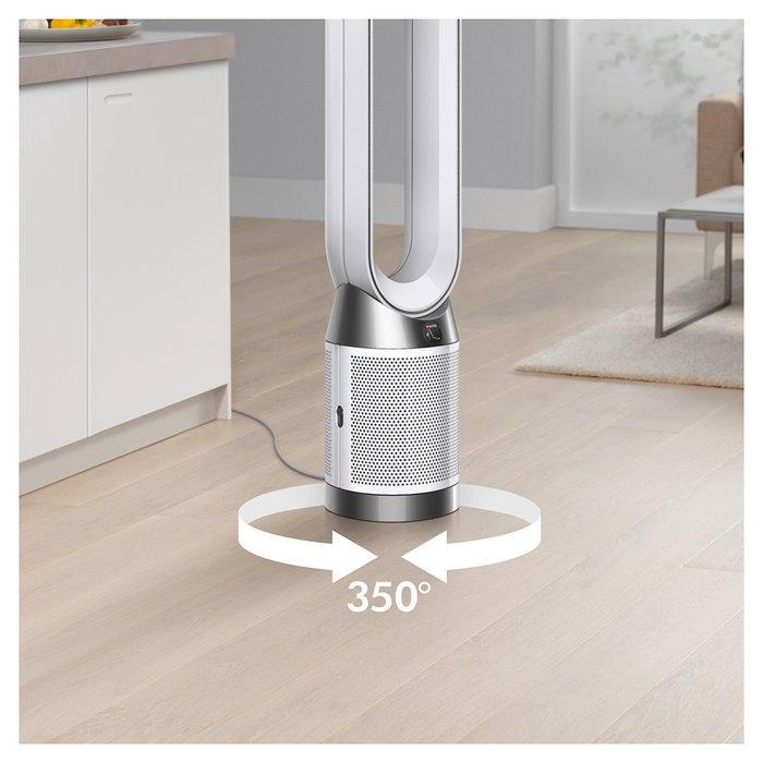Dyson Purifier Cool PC1 (TP11) Purificador de Aire Ventilador, Blanco, 61,4 dB, 27 m²