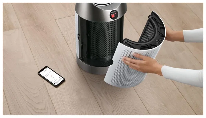 Dyson Purifier Cool PC1 Purificador de Aire con Ventilador Blanco Plata, 81 m³, Filtración 99.95%, Smart Home Dyson Purifier Cool PC1 Purificador de Aire con Ventilador Blanco Plata, 81 m³, Filtración 99.95%, Smart Home