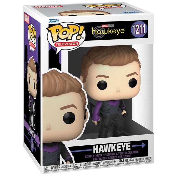 Funko Figura POP Marvel Hawkeye Hawkeye Figura Vinilo 9cm Caja Regalo