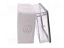 ELEKTRO-PLAST NASIELSK CARBO-BOX Caja de conexiones gris claro con tapa transparente