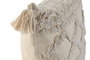 DKD Home Decor Cojín de Poliéster y Algodón Crudo 45x8x45 cm (Pack de 2)