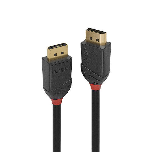 Lindy Cable DisplayPort 2.1 1m 54Gbps Negro