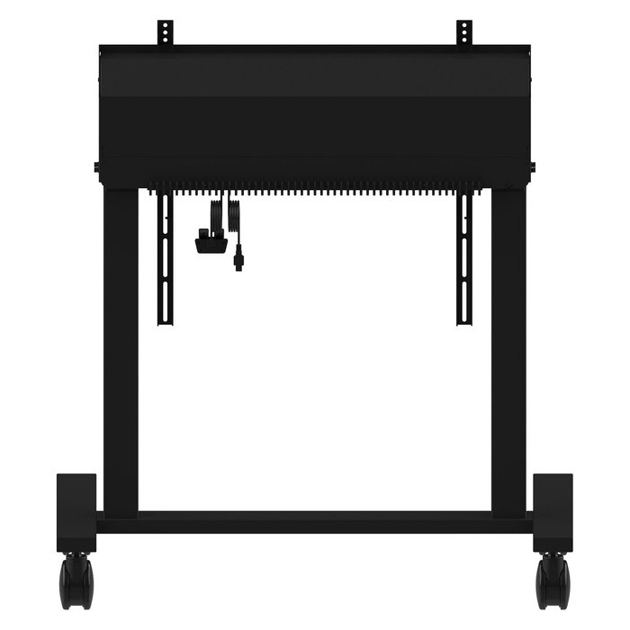 iiyama MD-CAR2031-B1 Soporte de suelo portátil para pantalla de hasta 105 pulgadas con ajuste eléctrico de altura (850-1800 mm), VESA 800x600, 120 kg, negro