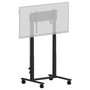 iiyama MD-CAR2031-B1 Soporte de suelo portátil para pantalla de hasta 105 pulgadas con ajuste eléctrico de altura (850-1800 mm), VESA 800x600, 120 kg, negro
