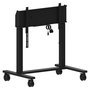 iiyama MD-CAR2031-B1 Soporte de suelo portátil para pantalla de hasta 105 pulgadas con ajuste eléctrico de altura (850-1800 mm), VESA 800x600, 120 kg, negro