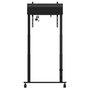 iiyama MD-CAR2031-B1 Soporte de suelo portátil para pantalla de hasta 105 pulgadas con ajuste eléctrico de altura (850-1800 mm), VESA 800x600, 120 kg, negro
