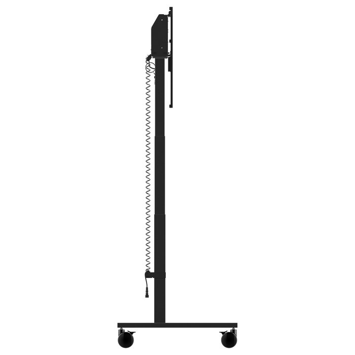 iiyama MD-CAR2031-B1 Soporte de suelo portátil para pantalla de hasta 105 pulgadas con ajuste eléctrico de altura (850-1800 mm), VESA 800x600, 120 kg, negro