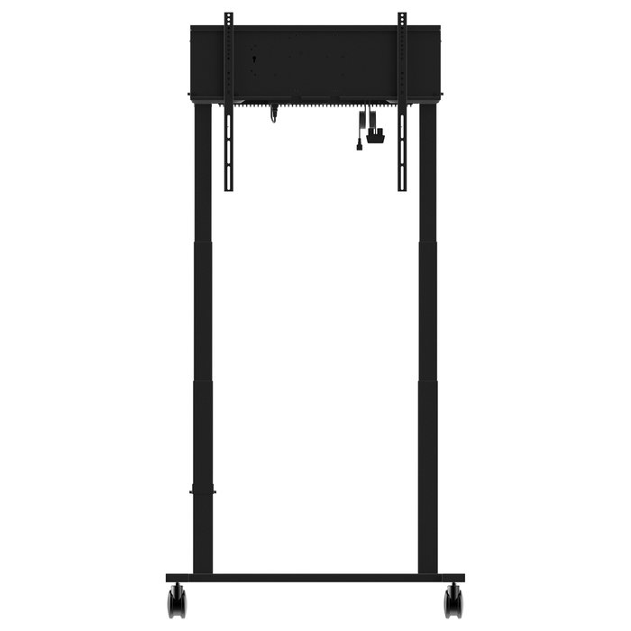 iiyama MD-CAR2031-B1 Soporte de suelo portátil para pantalla de hasta 105 pulgadas con ajuste eléctrico de altura (850-1800 mm), VESA 800x600, 120 kg, negro