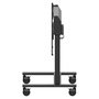 iiyama MD-CAR2031-B1 Soporte de suelo portátil para pantalla de hasta 105 pulgadas con ajuste eléctrico de altura (850-1800 mm), VESA 800x600, 120 kg, negro