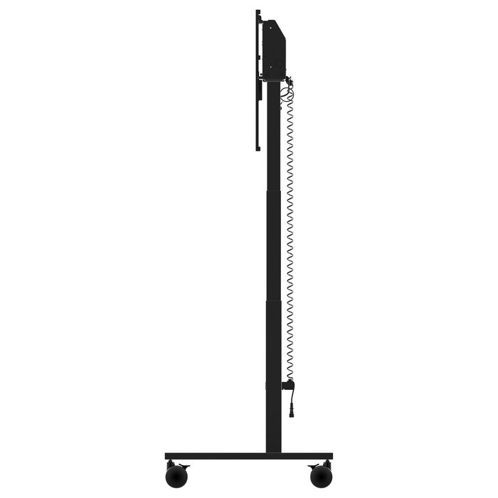 iiyama MD-CAR2031-B1 Soporte de suelo portátil para pantalla de hasta 105 pulgadas con ajuste eléctrico de altura (850-1800 mm), VESA 800x600, 120 kg, negro