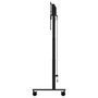 iiyama MD-CAR2031-B1 Soporte de suelo portátil para pantalla de hasta 105 pulgadas con ajuste eléctrico de altura (850-1800 mm), VESA 800x600, 120 kg, negro