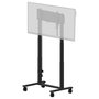 iiyama MD-CAR2031-B1 Soporte de suelo portátil para pantalla de hasta 105 pulgadas con ajuste eléctrico de altura (850-1800 mm), VESA 800x600, 120 kg, negro