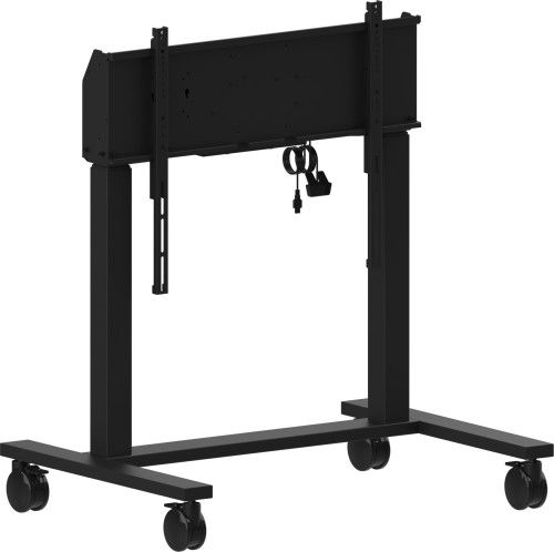 Iiyama Soporte de Suelo Elevador Eléctrico ILFD TeXX, Ajuste Altura 950mm (55"-105"), Carga 120kg, VESA 800x600, Anticolisión, Negro - MD-CAR2031