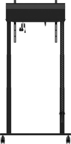 Iiyama Soporte de Suelo Elevador Eléctrico ILFD TeXX, Ajuste Altura 950mm (55"-105"), Carga 120kg, VESA 800x600, Anticolisión, Negro - MD-CAR2031