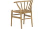 DKD Home Decor Silla Cottage Olmo y Ratan Natural 57 x 47 x 79 cm (2 Unidades)
