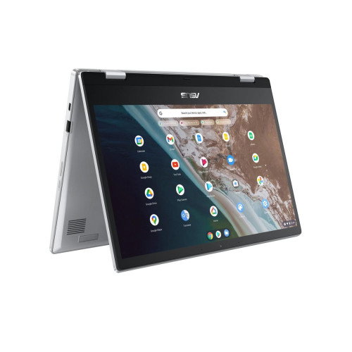 ASUS Chromebook Flip CX1 CX1400FKA-EC0077 - Portátil 14" Full HD, Intel Celeron N4500, 8GB RAM, 128GB eMMC, ChromeOS, Plata - 90NX05A1-M002N0 ASUS Chromebook Flip CX1 CX1400FKA-EC0077 - Portátil 14" Full HD, Intel Celeron N4500, 8GB RAM, 128GB eMMC, ChromeOS, Plata - 90NX05A1-M002N0