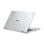 ASUS Chromebook Flip CX1 CX1400FKA-EC0077 - Portátil 14" Full HD, Intel Celeron N4500, 8GB RAM, 128GB eMMC, ChromeOS, Plata - 90NX05A1-M002N0