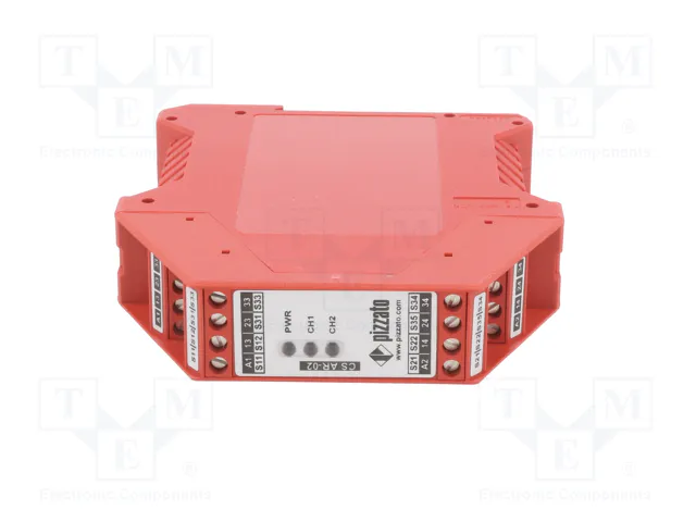 PIZZATO ELETTRICA CS AR-02V024 Relé de Seguridad 24VAC/24VDC