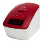 Brother QL-600R Etiquetadora Térmica Roja y Blanca