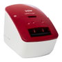 Brother QL-600R Etiquetadora Térmica Roja y Blanca
