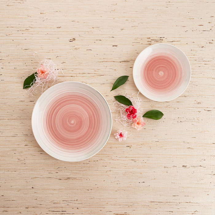 Quid Plato de Postre Rosa Velvet Neo de 19 cm