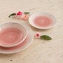 Quid Plato de Postre Rosa Velvet Neo de 19 cm