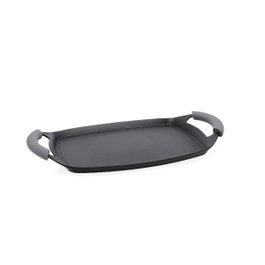 Quid Asador Aluminio Forjado Ebano 36x23 cm (6 Unidades)