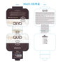 Quid Asador Aluminio Forjado Ebano 36x23 cm (6 Unidades)