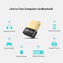 TP-Link Adaptador Bluetooth USB 4.0 UB400, Compatible con Windows XP-11, Negro