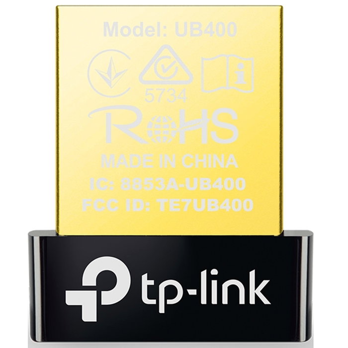 TP-Link UB400 Adaptador Nano Bluetooth 4.0 USB 2.0 Negro y Oro TP-Link UB400 Adaptador Nano Bluetooth 4.0 USB 2.0 Negro y Oro