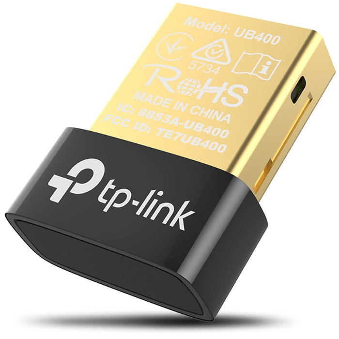 TP-Link UB400 Adaptador Nano Bluetooth 4.0 USB 2.0 Negro y Oro TP-Link UB400 Adaptador Nano Bluetooth 4.0 USB 2.0 Negro y Oro